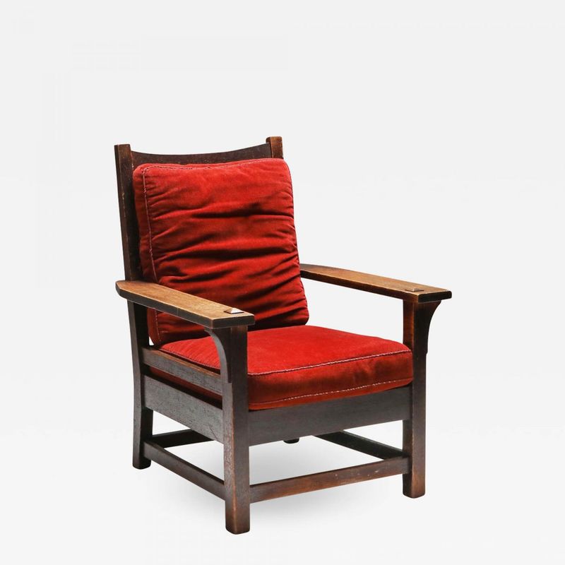 Rare Gustav Stickley Armchair