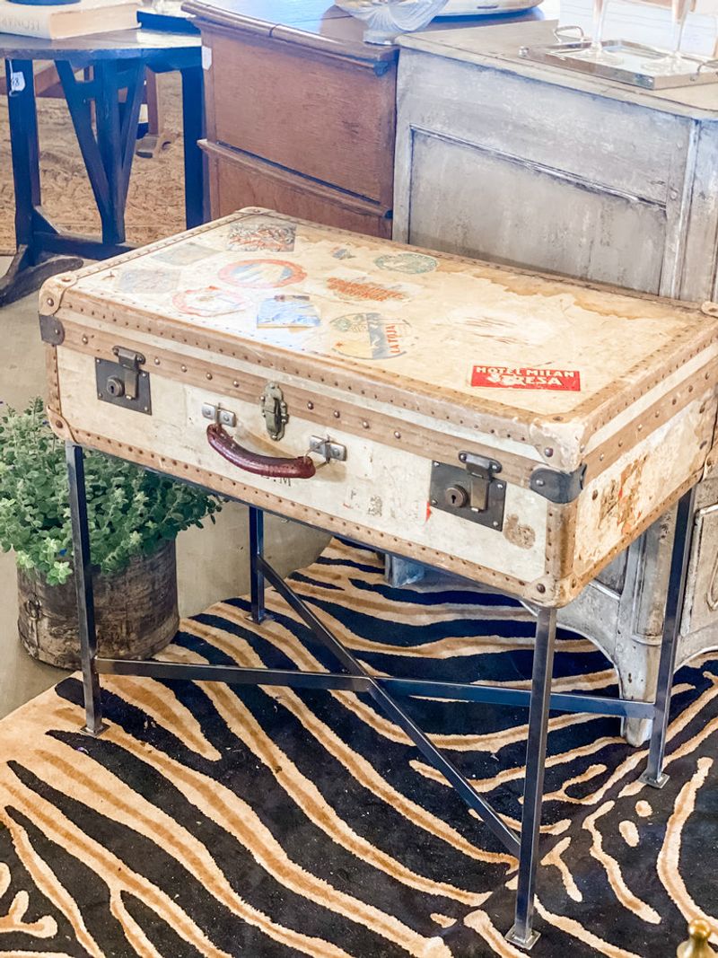 Vintage Suitcase Side Tables