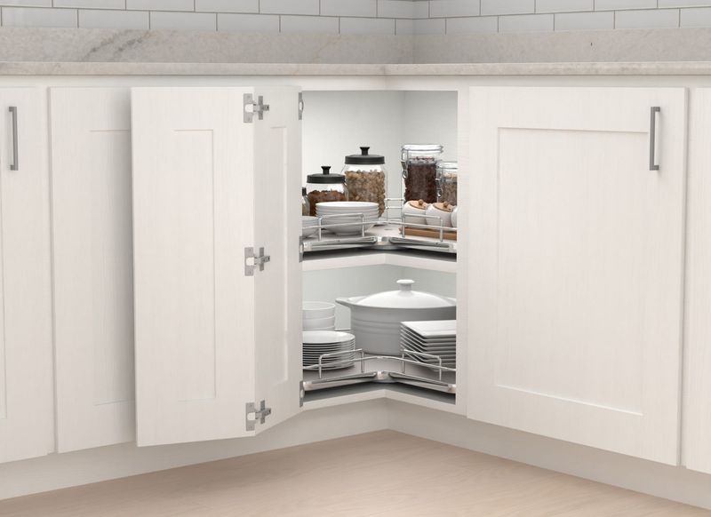 Corner-Fitting Pantry Tower