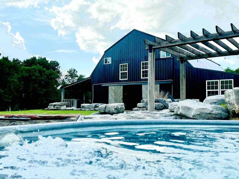 Converted Barn Loft Pool, Nashville, Tennessee