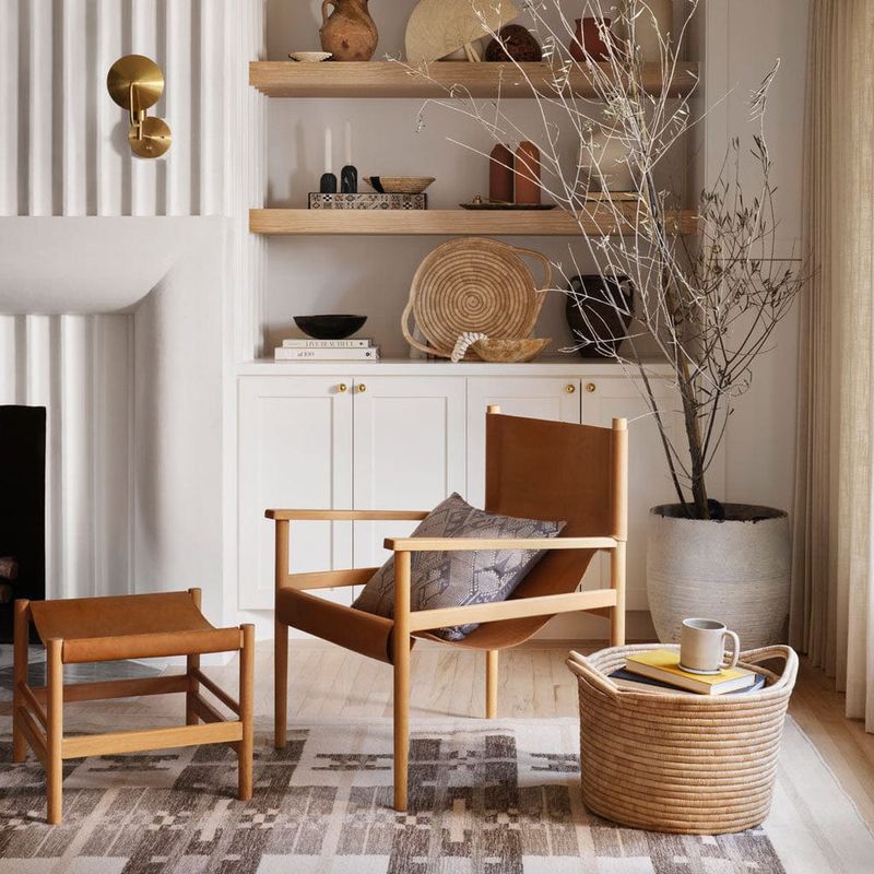 Organize with Woven Baskets