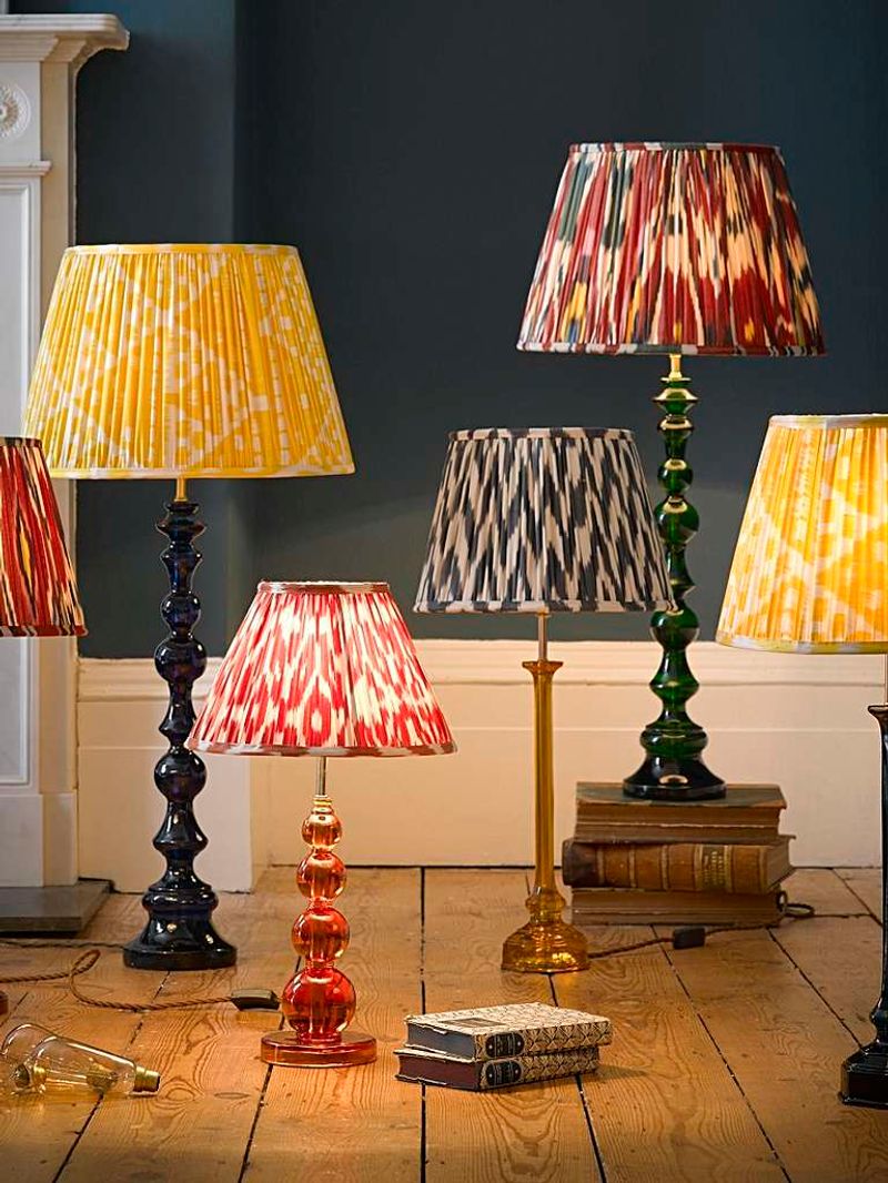 Use Colorful Lampshades