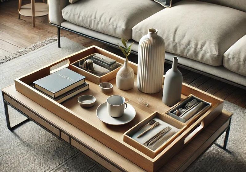 Use Trays To Group Items