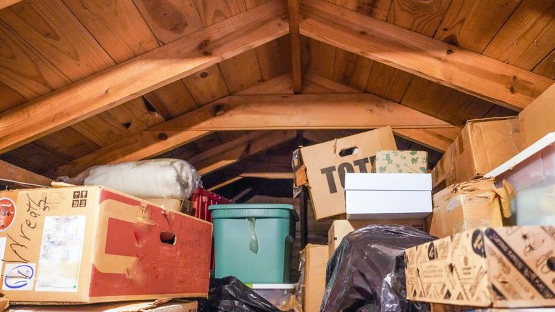 Storing Items Improperly in Attic