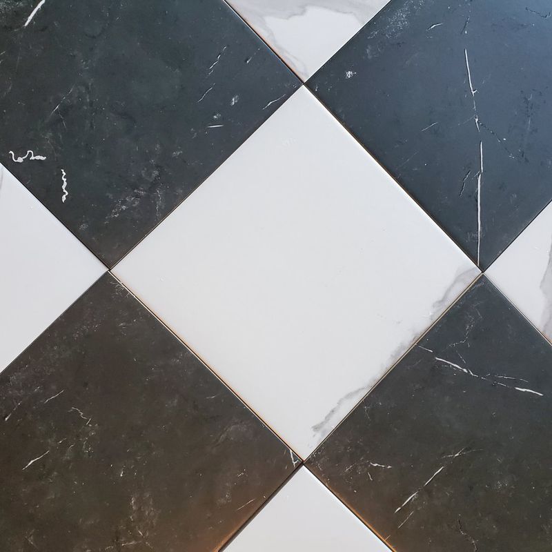 Checkerboard Ceramic Tiles