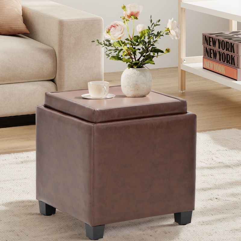 VASAGLE Cube Storage Ottoman