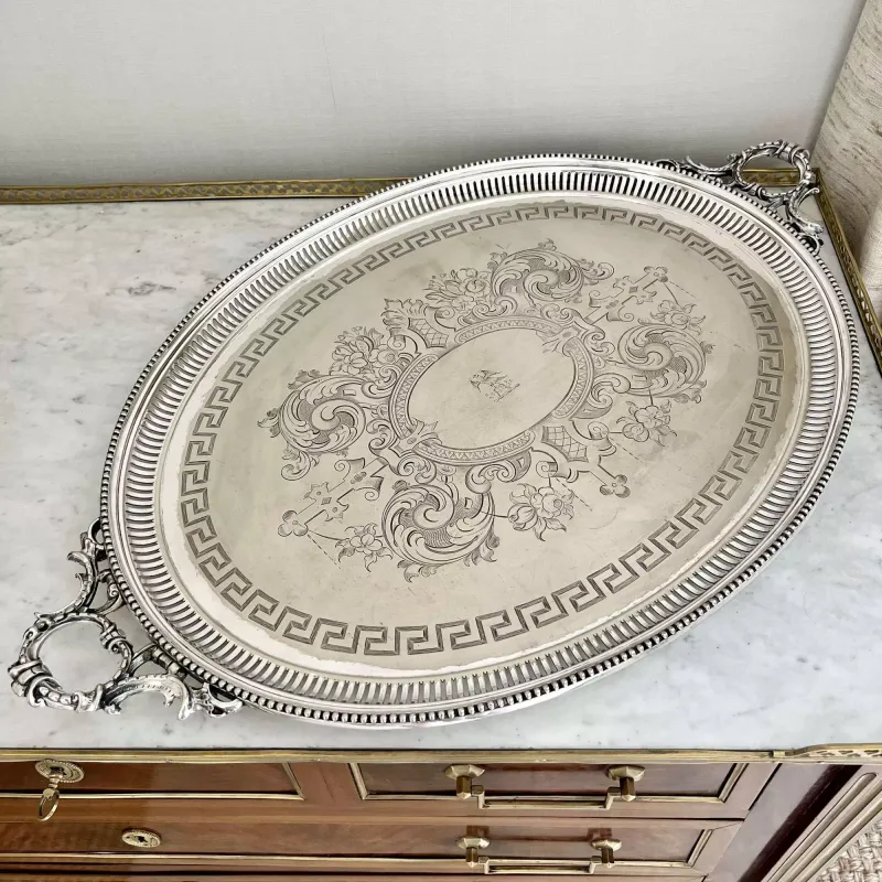 Vintage Silver Trays