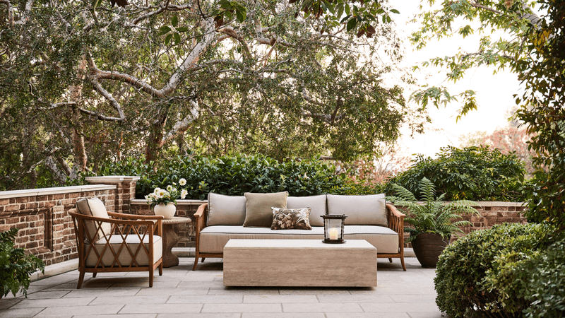 Faded Patio Cushions