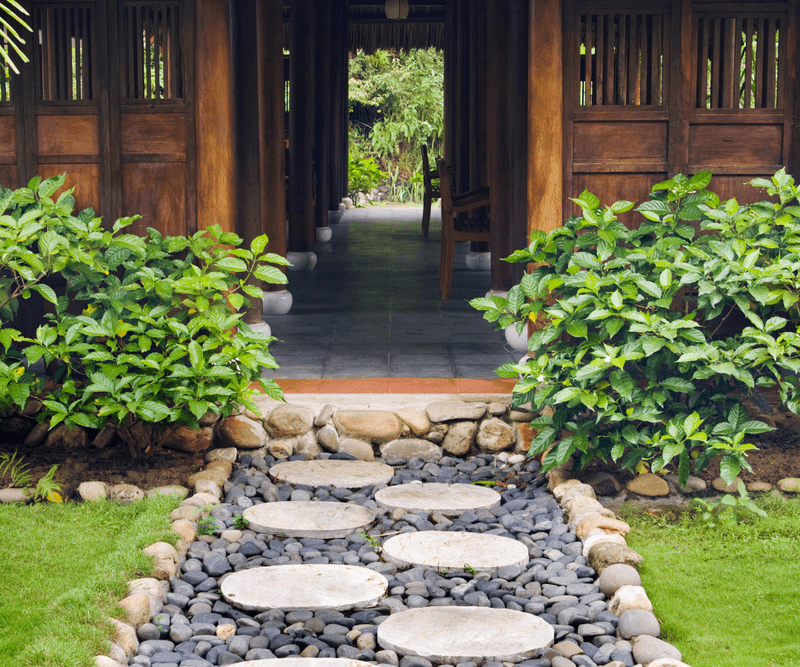 Create a Stepping Stone Path