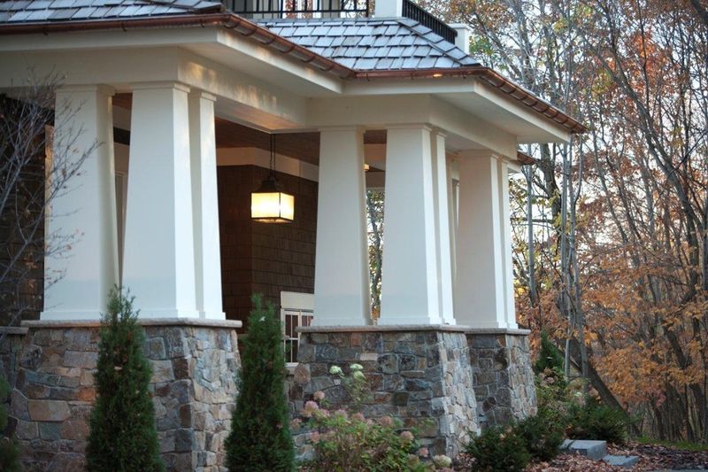 Classic Craftsman Columns with Minimalist Detailing