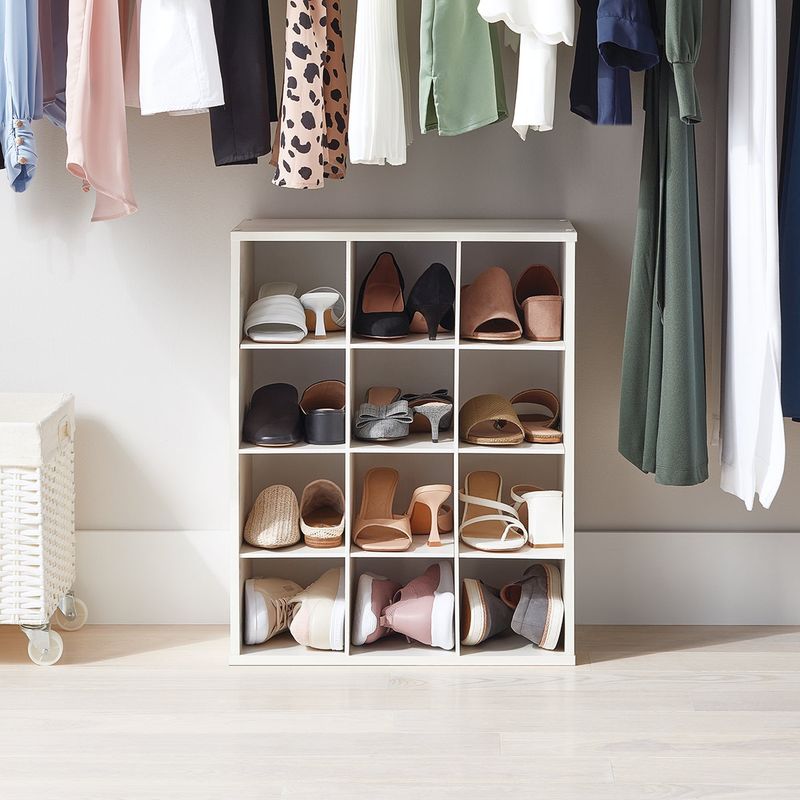 Shoe Cubbies Without Adjustable Heights