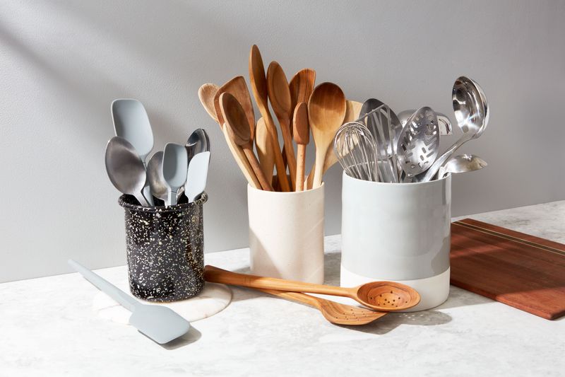 Overstuffed Utensil Jars