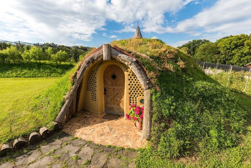 Hobbit-Style Tiny Earth Home