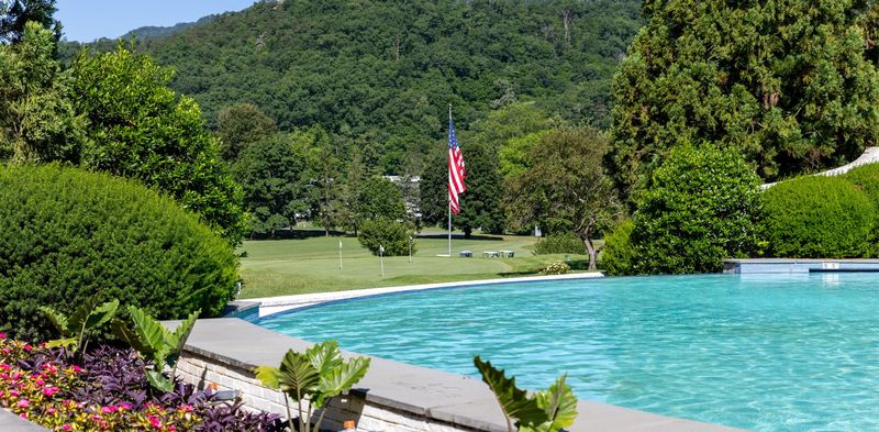 The Greenbrier Infinity Pool, White Sulphur Springs, West Virginia