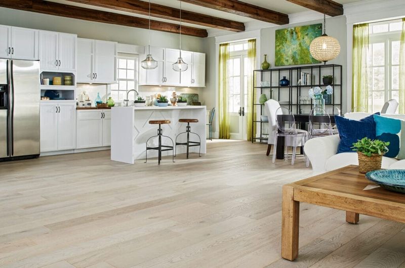 Whitewashed Floors That Brighten Rooms