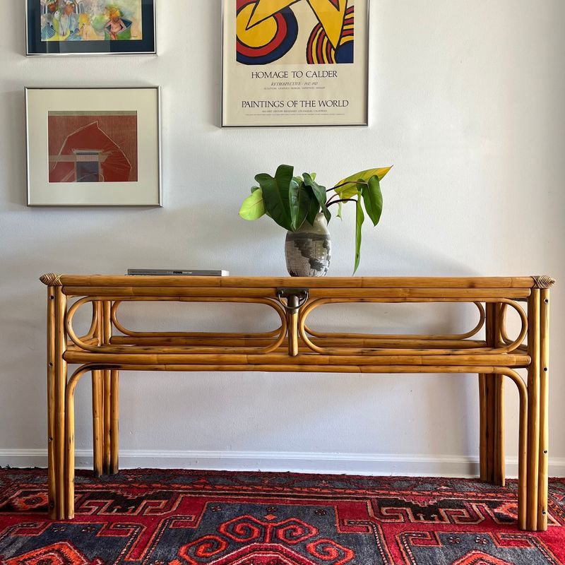 Bamboo Console Tables