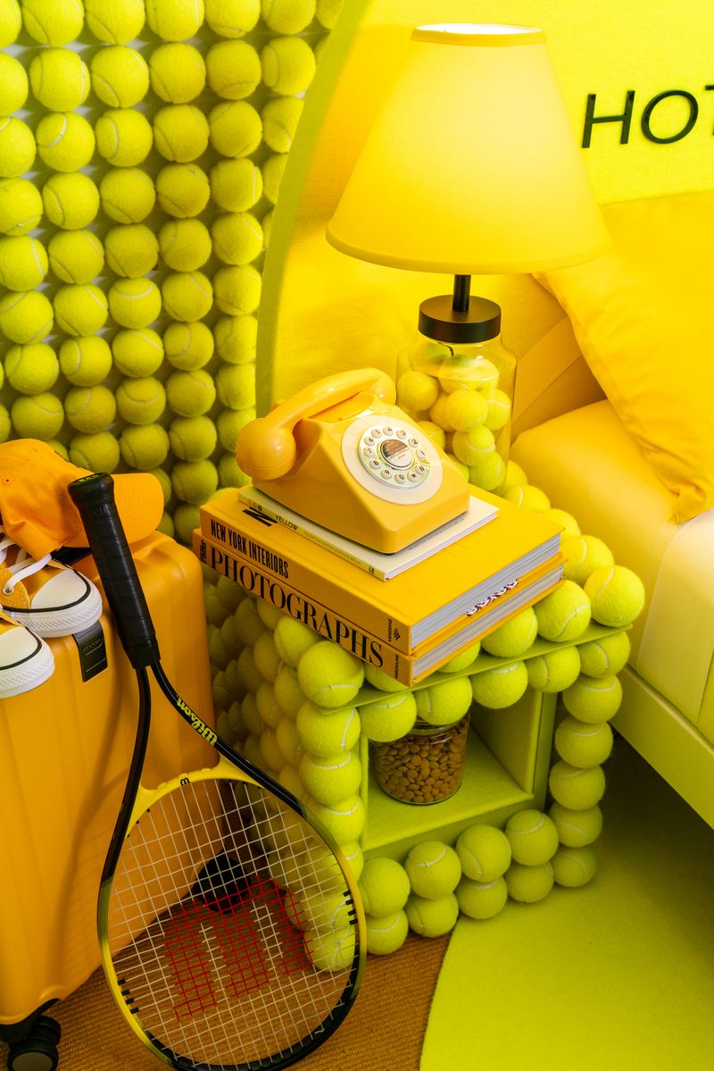 Tennis Ball-Inspired Decor