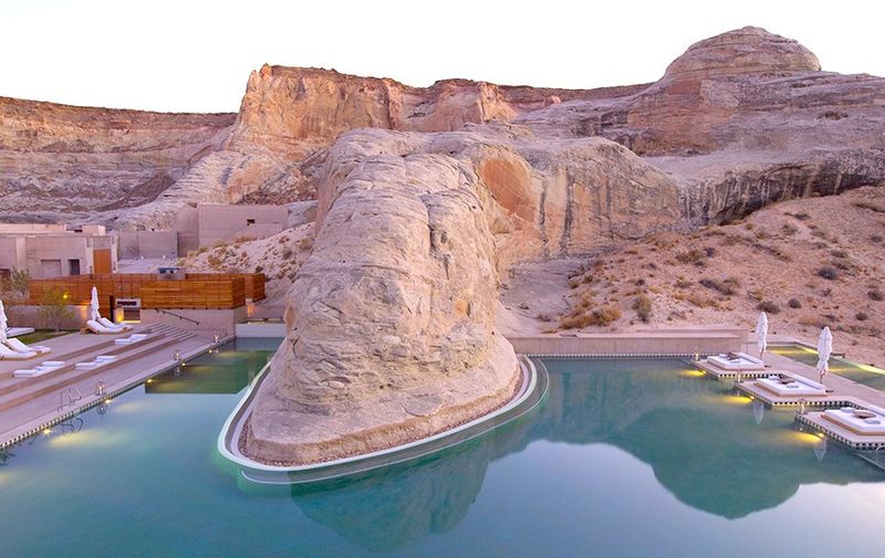 Amangiri Resort Pool, Canyon Point, Utah