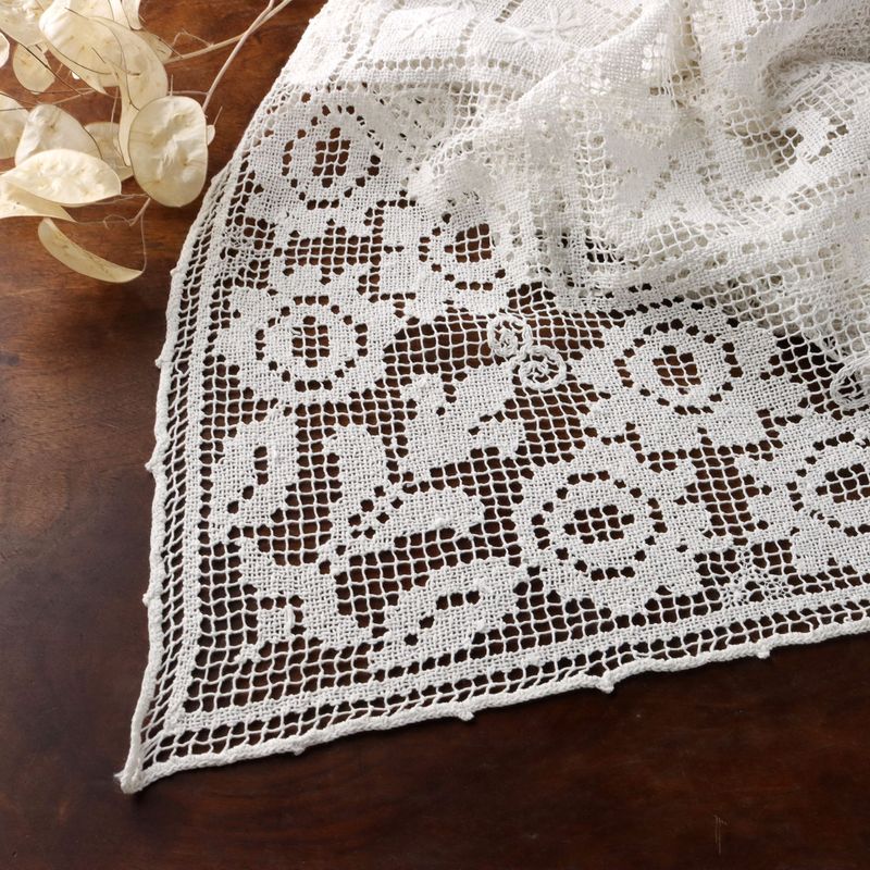 Embroidered Doilies and Table Runners