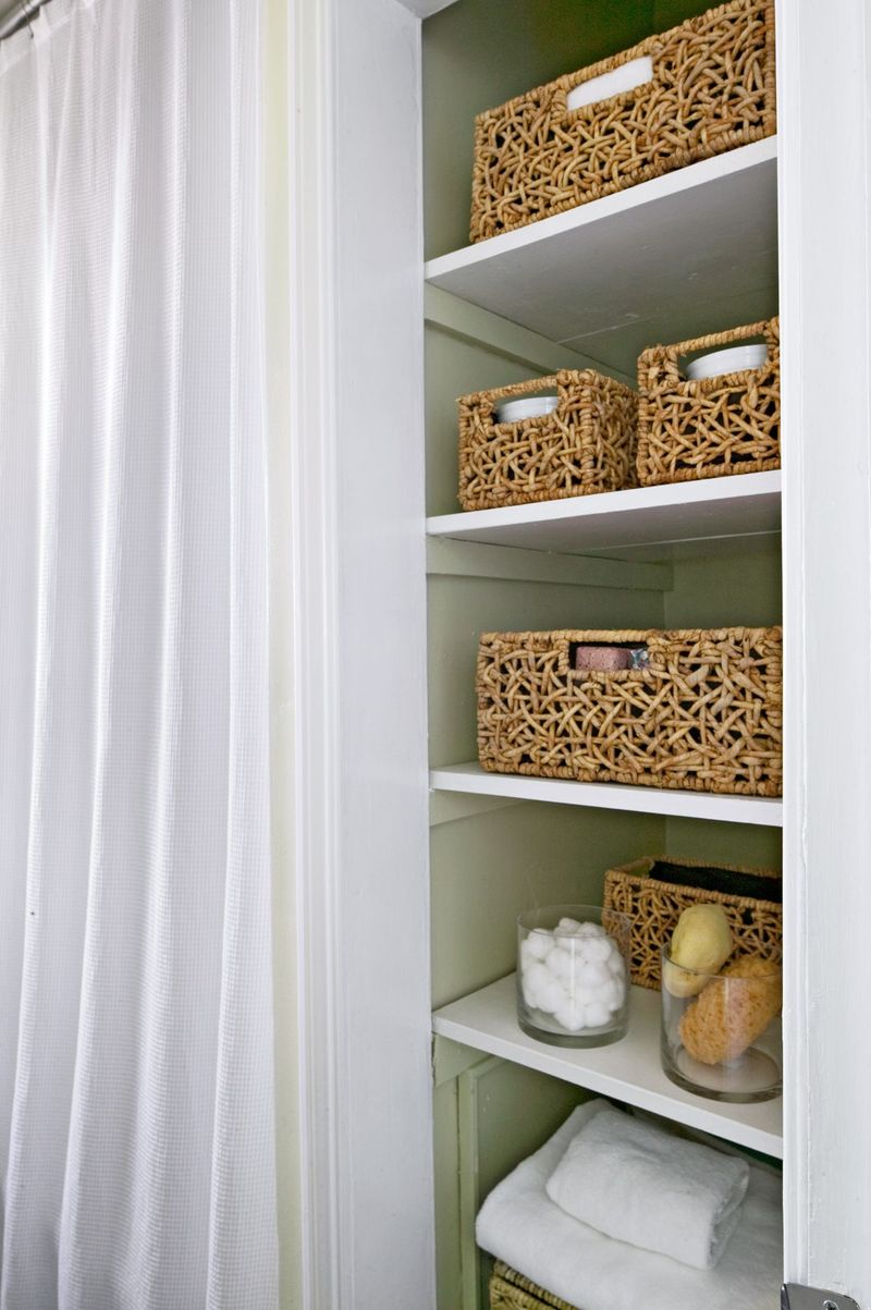 Curtained Storage Solution