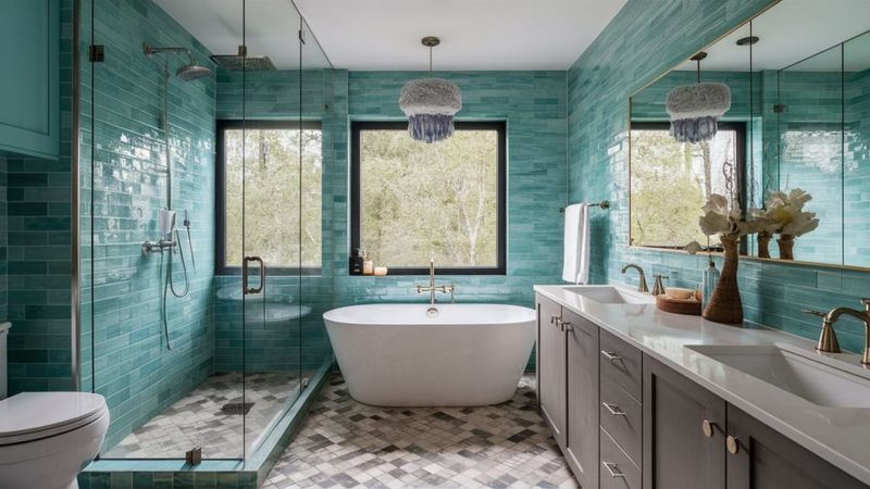 Bathroom Color Rebellion