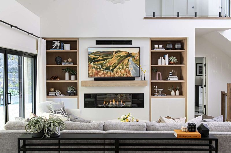 TV Room → Integrated Living Room Entertainment