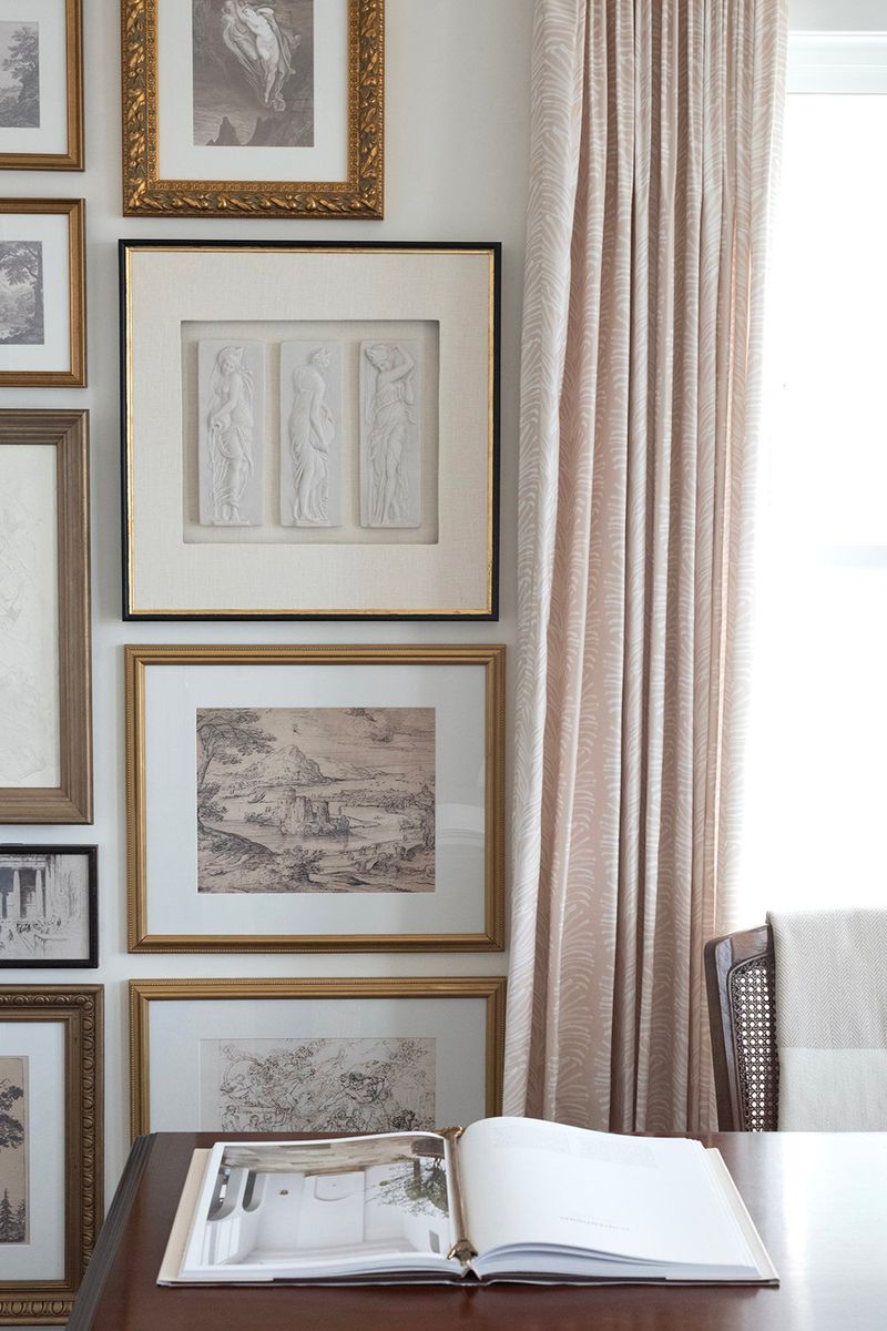 Gallery Walls of Classical Prints