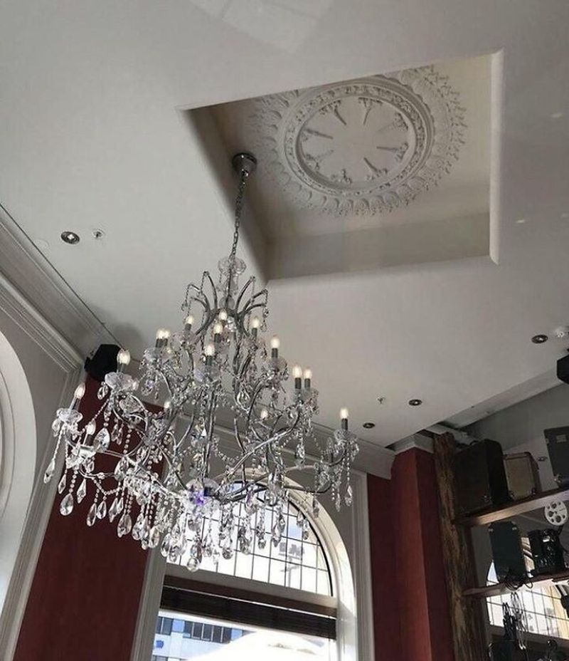 Chandelier Misplacement