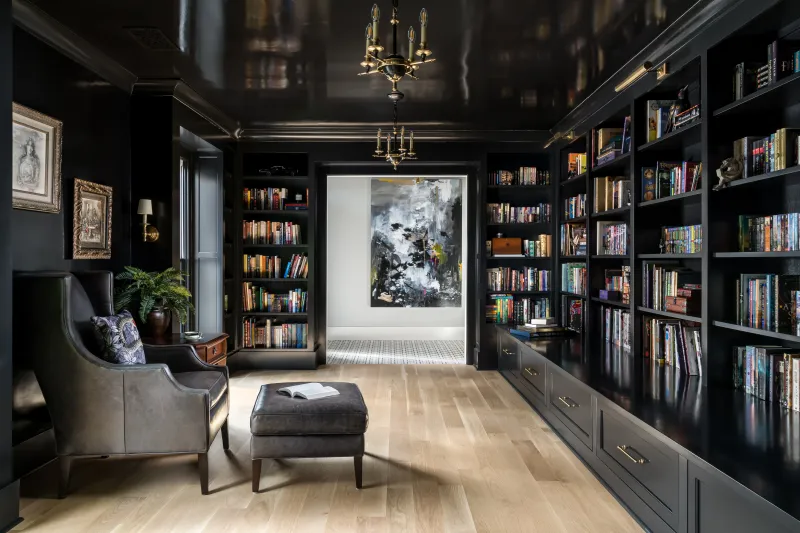 Overstuffed bookshelves without curation