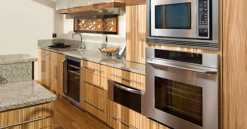Bamboo Cabinets for a Modern Touch