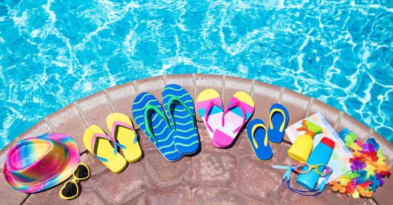 Old Flip-flops And Sandals