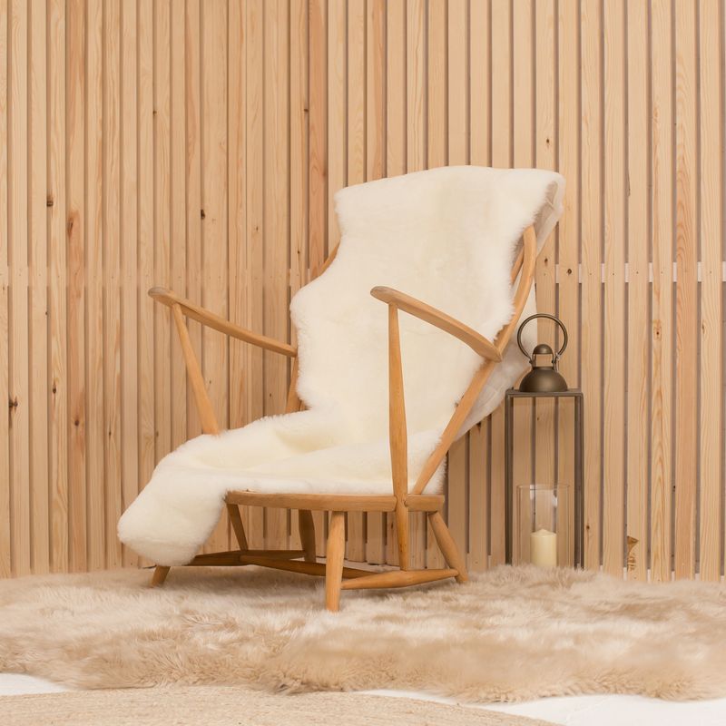 Add Sheepskin Rugs