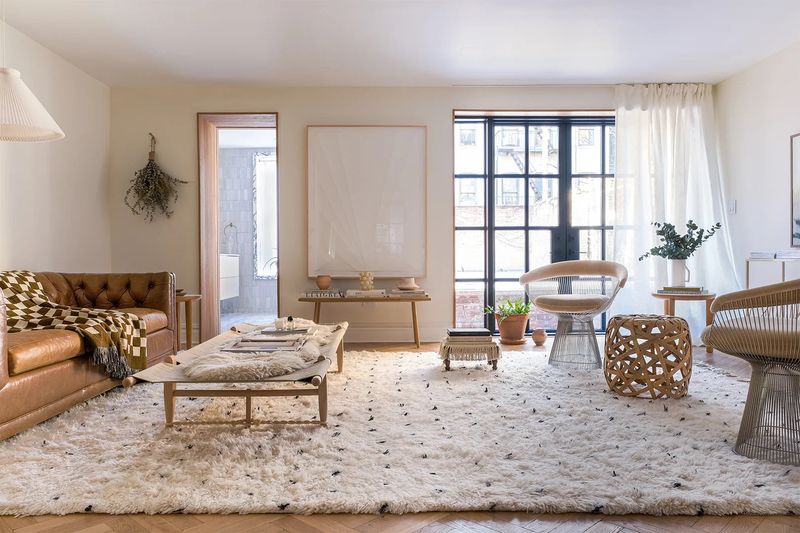 Layer textured rugs and textiles