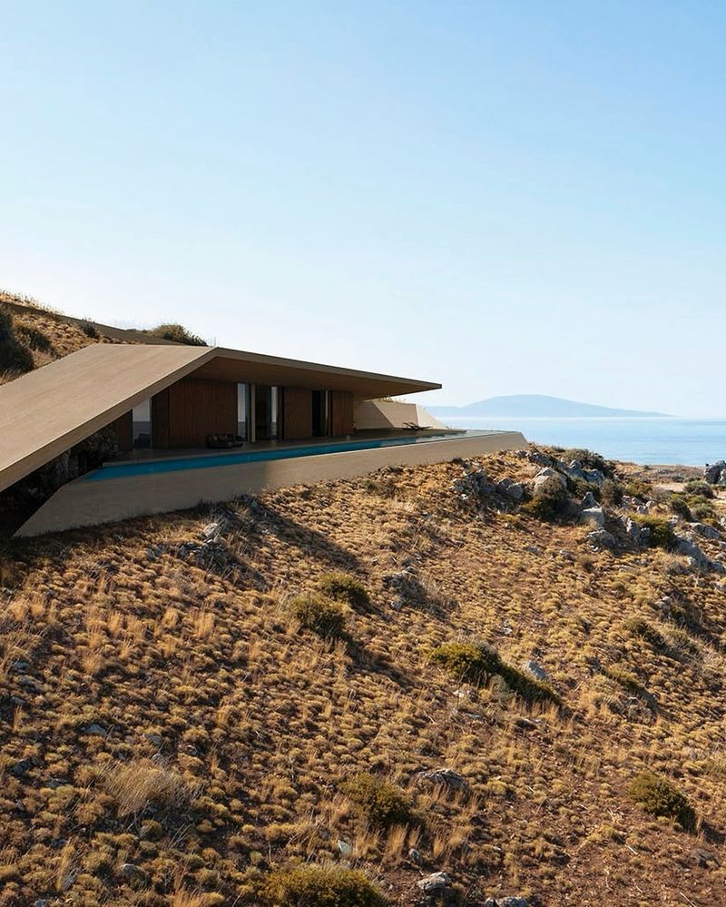 Casa Katana Carved Into Rocky Hillside