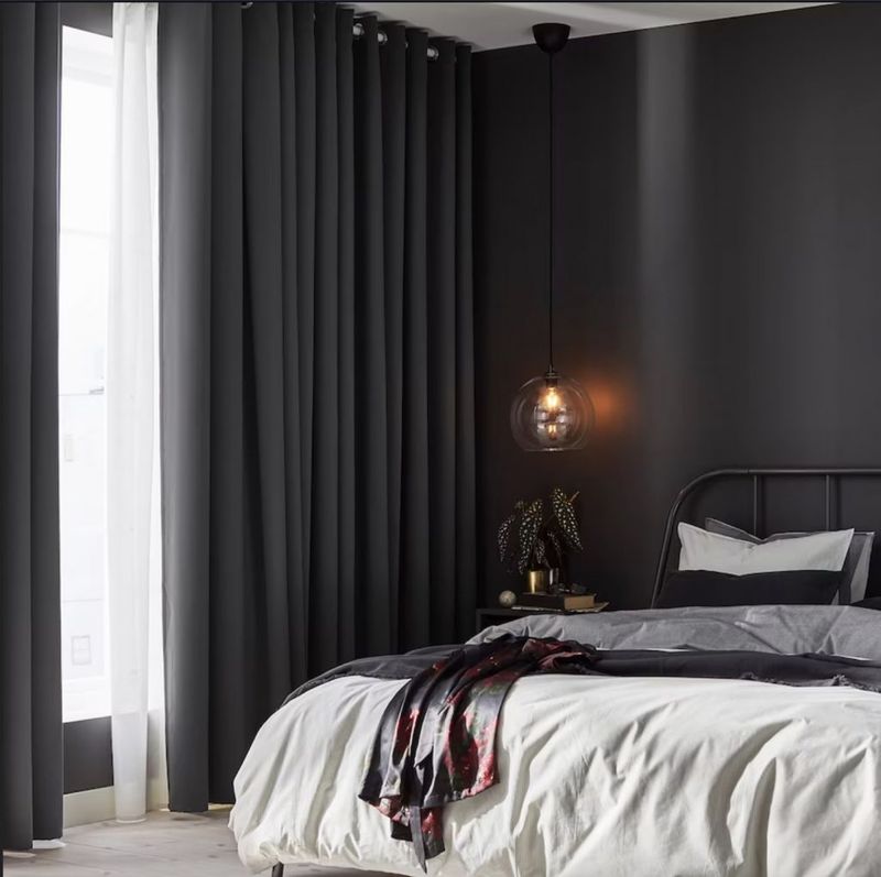 Lack of Window Treatments for Light Control
