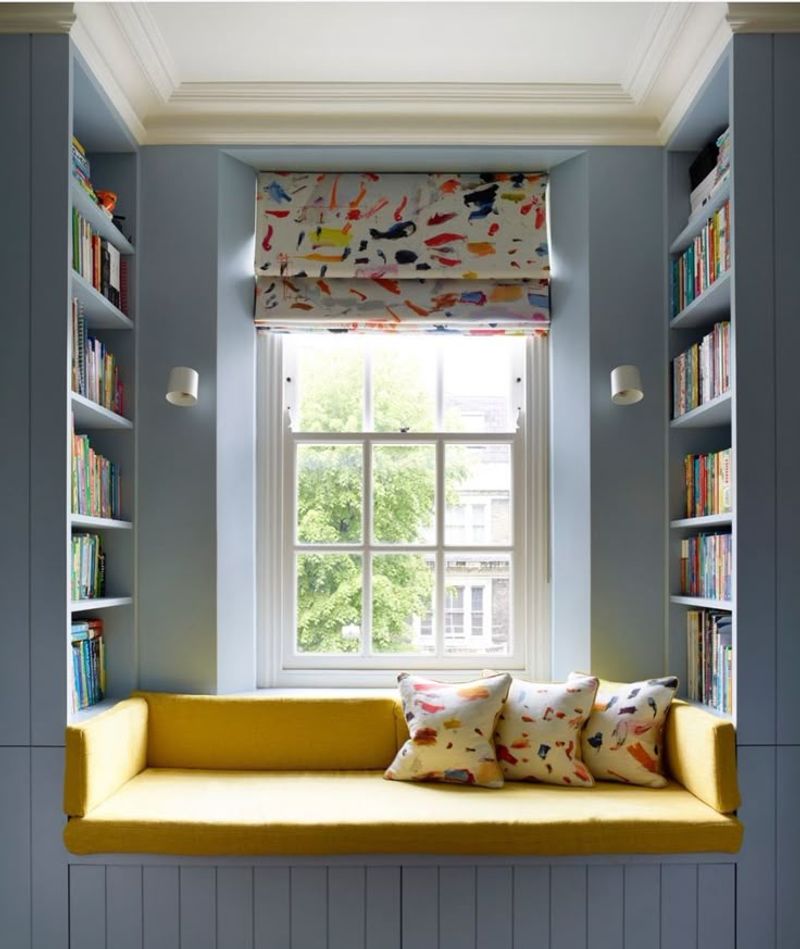 Sunflower Yellow Reading Nook