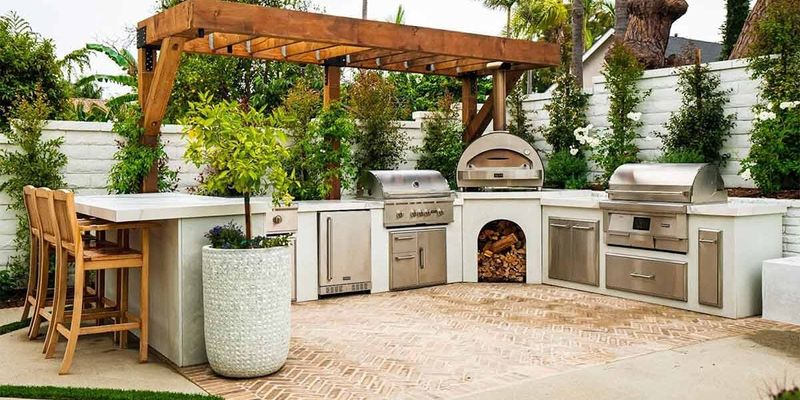 Pizza Oven Station Island