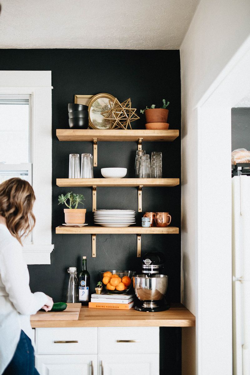 Add Open Shelving