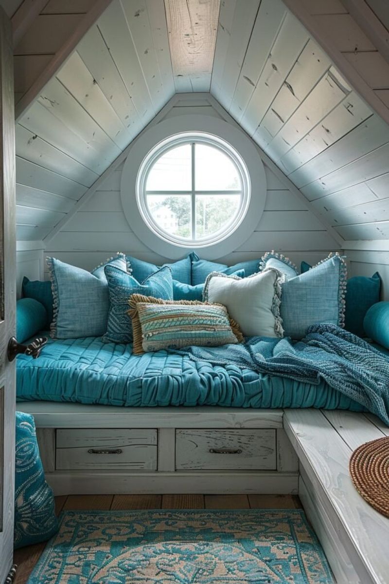 Teal Meditation Corners