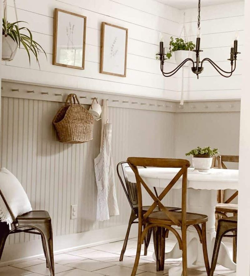 Apply Beadboard or Wainscoting Over It