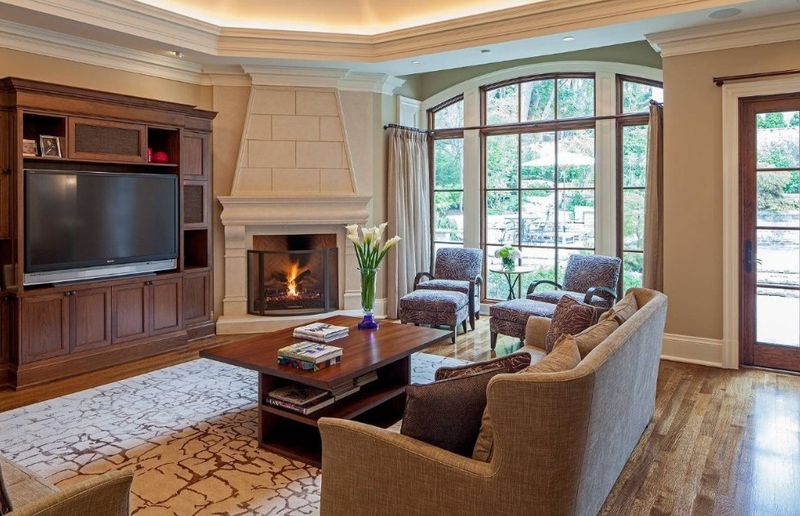 Corner Fireplaces