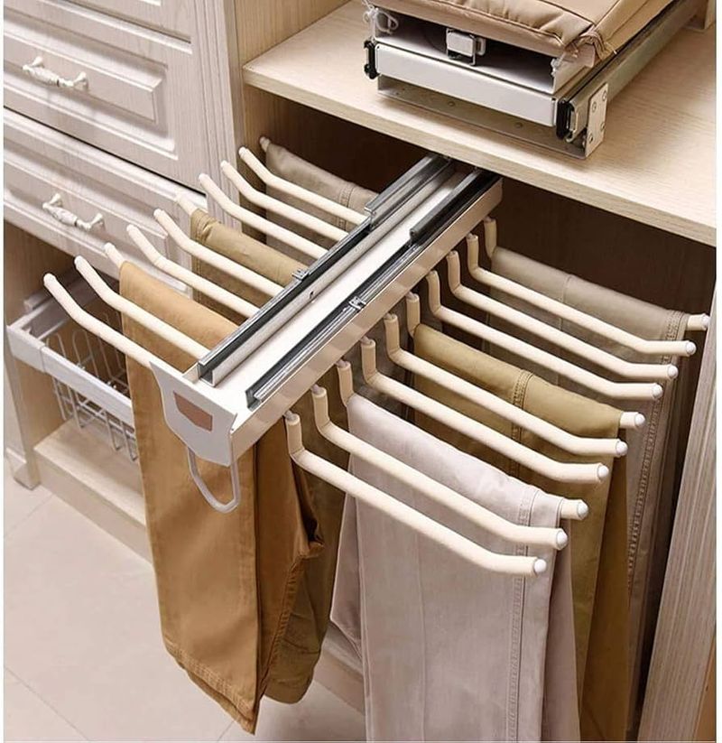 Pull-Out Pants Racks