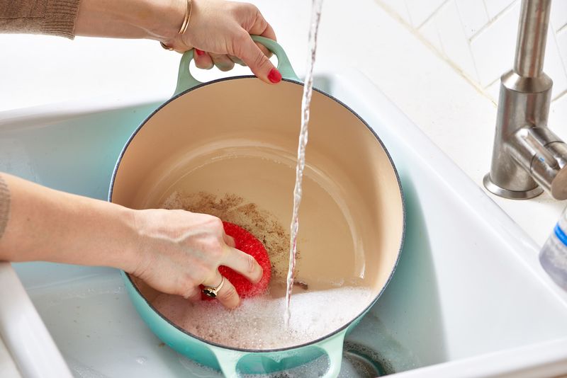 Wash Dishes Right After Using Them