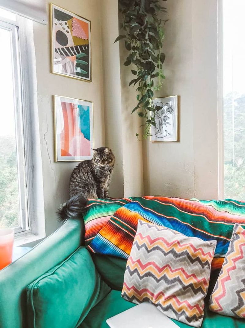 Indoor-Outdoor Fabric Sofa