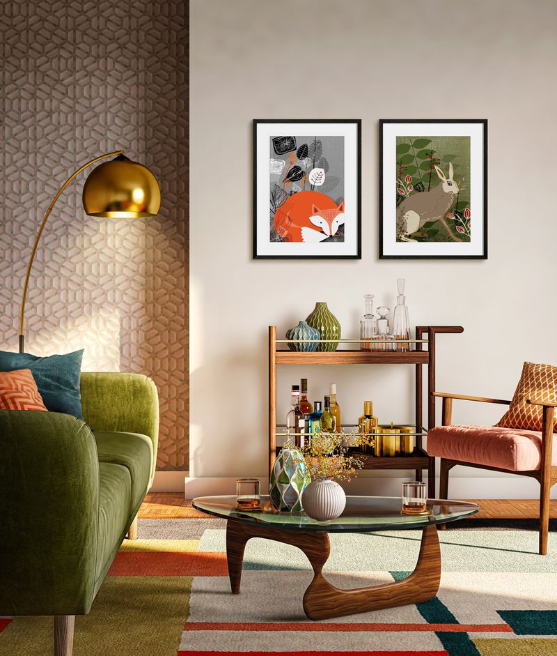 Position Art Lower In Conversation Areas