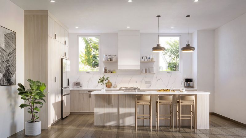 Whitewashed Wood Cabinets