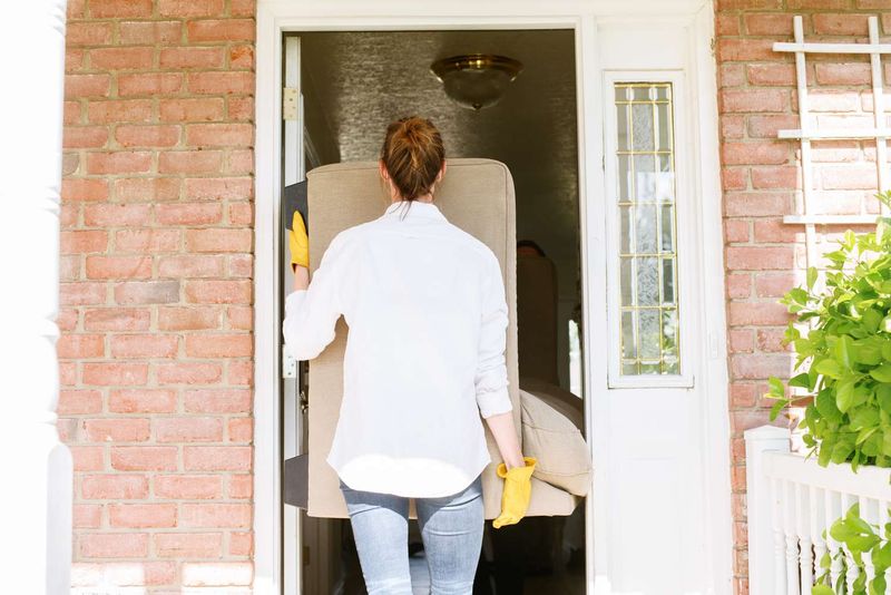 Don't forget about entryways and door clearance