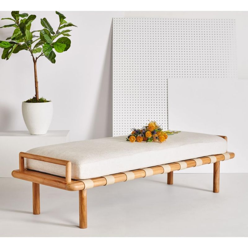 Linen Upholstered Benches