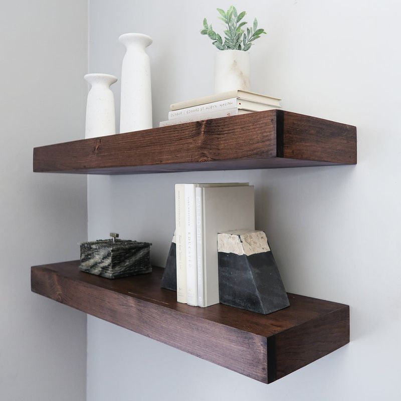 Install Floating Shelves