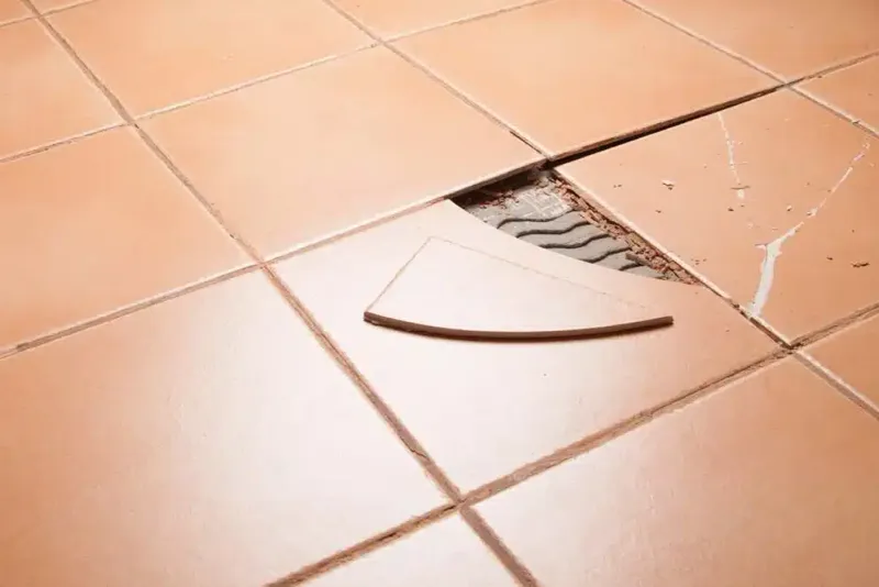 Cracked Or Damaged Tiles